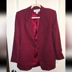 Rena Rowan Deep Red Blazer